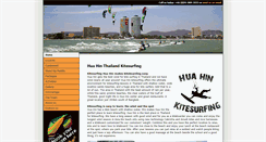 Desktop Screenshot of huahinkitesurfing.com